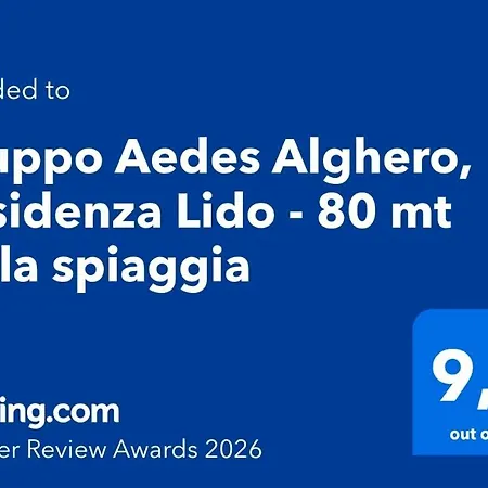 Gruppo Aedes Alghero, Residenza Lido - 80 Mt Dalla Apartment *