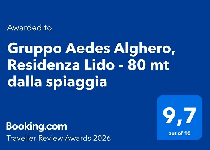 Gruppo Aedes Alghero, Residenza Lido - 80 Mt Dalla Apartment *